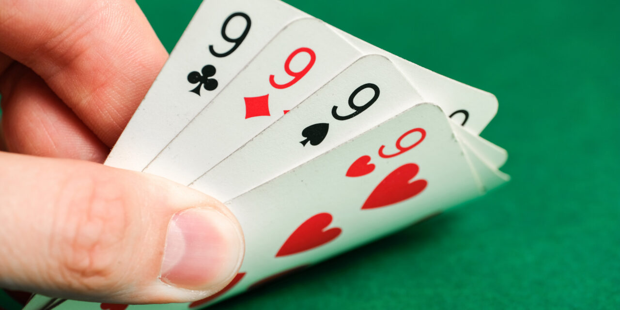 Four of a Kind in Poker: Rules, Rankings, Odds and Examples